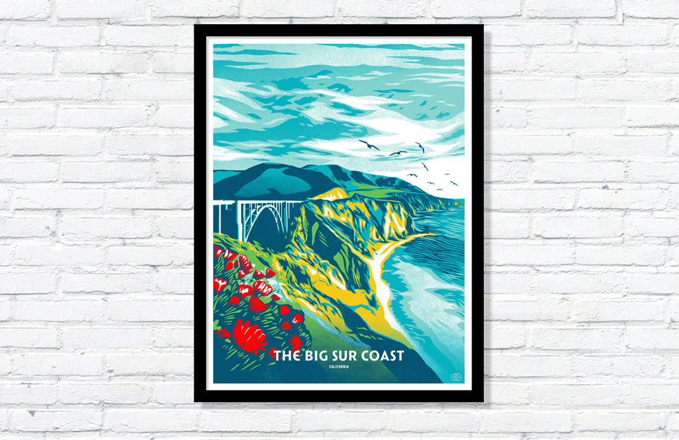 The Big Sur Coast Poster